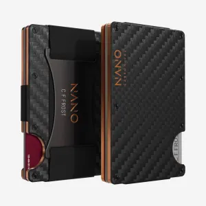 Todays Special Picks Todays Special Savings 002 Personalised Cash Strap Wallet (Stealth Black/Ventura Orange)