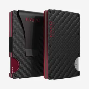 003 Money Clip Wallet (Stealth Black/Volcano Red) Shop Grab Savings