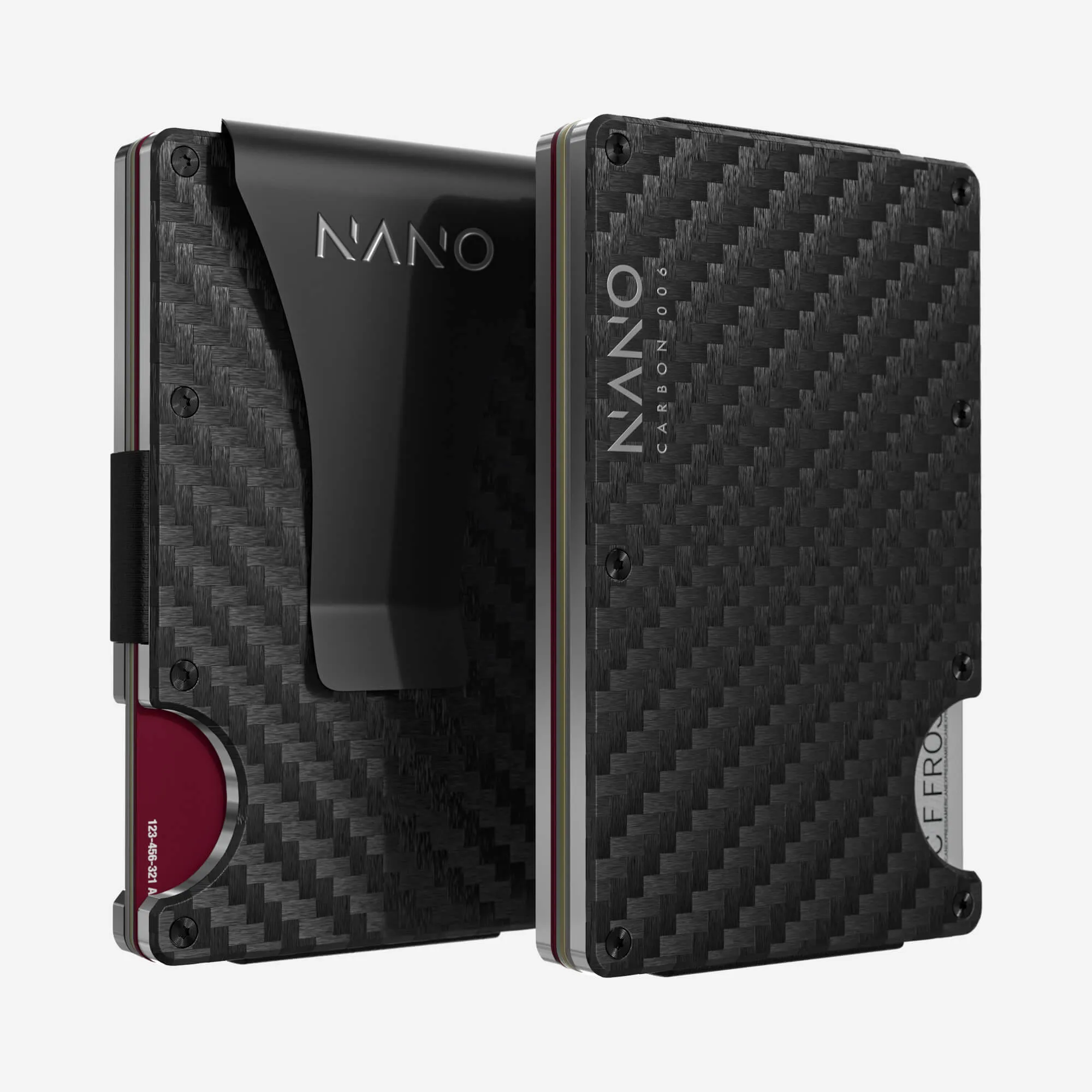 006 Money Clip Wallet (Stealth Black/Ghost Silver) Today Only Steal