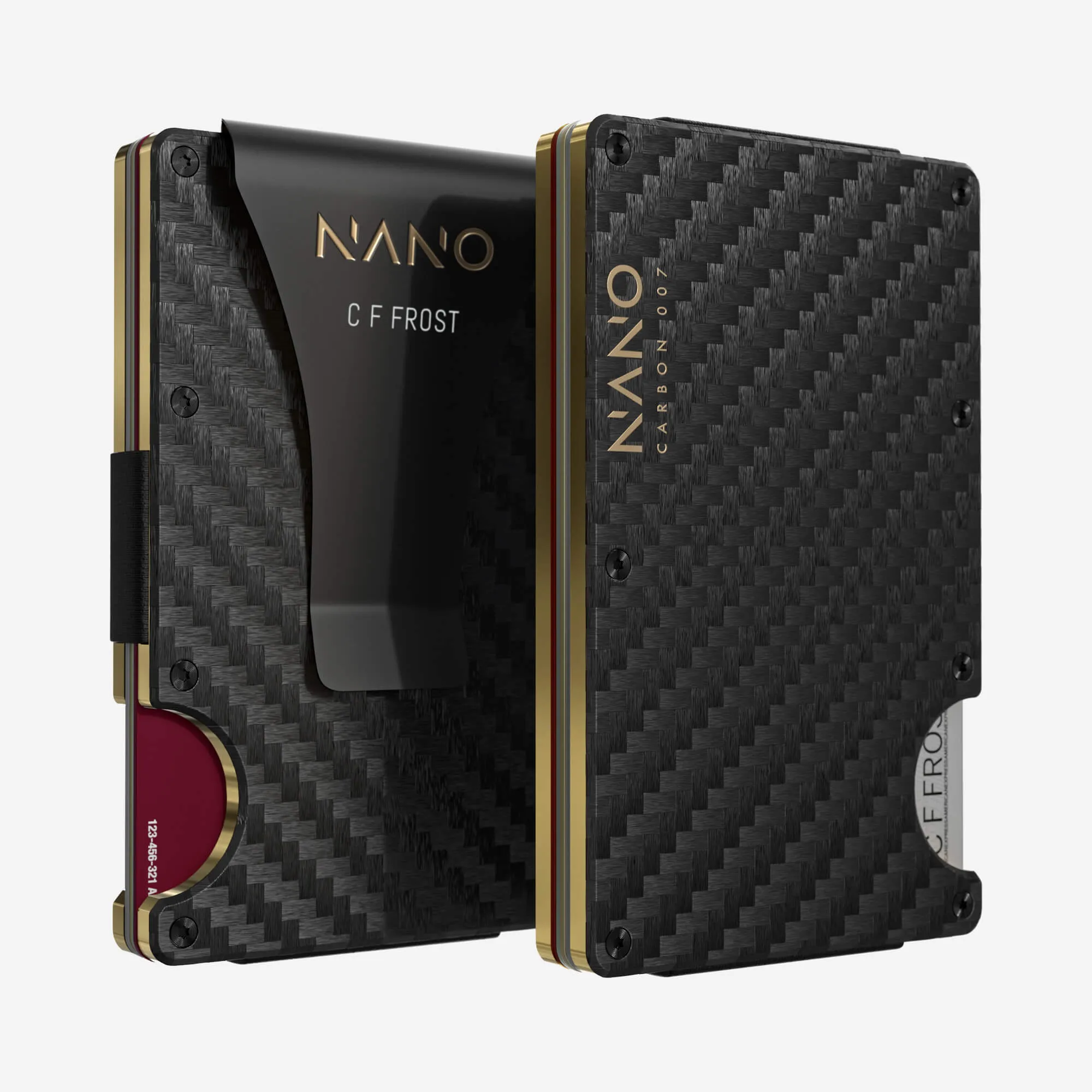 Flash Sale Alert Now 007 Personalised Money Clip Wallet (Stealth Black/Spectre Gold)