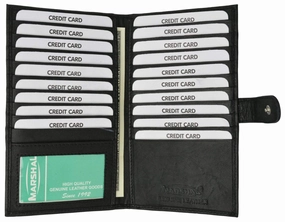 100% Soft Premium Genuine Leather Bi Fold Card Holder P 1629 Big Savings Event Best Seller Discount