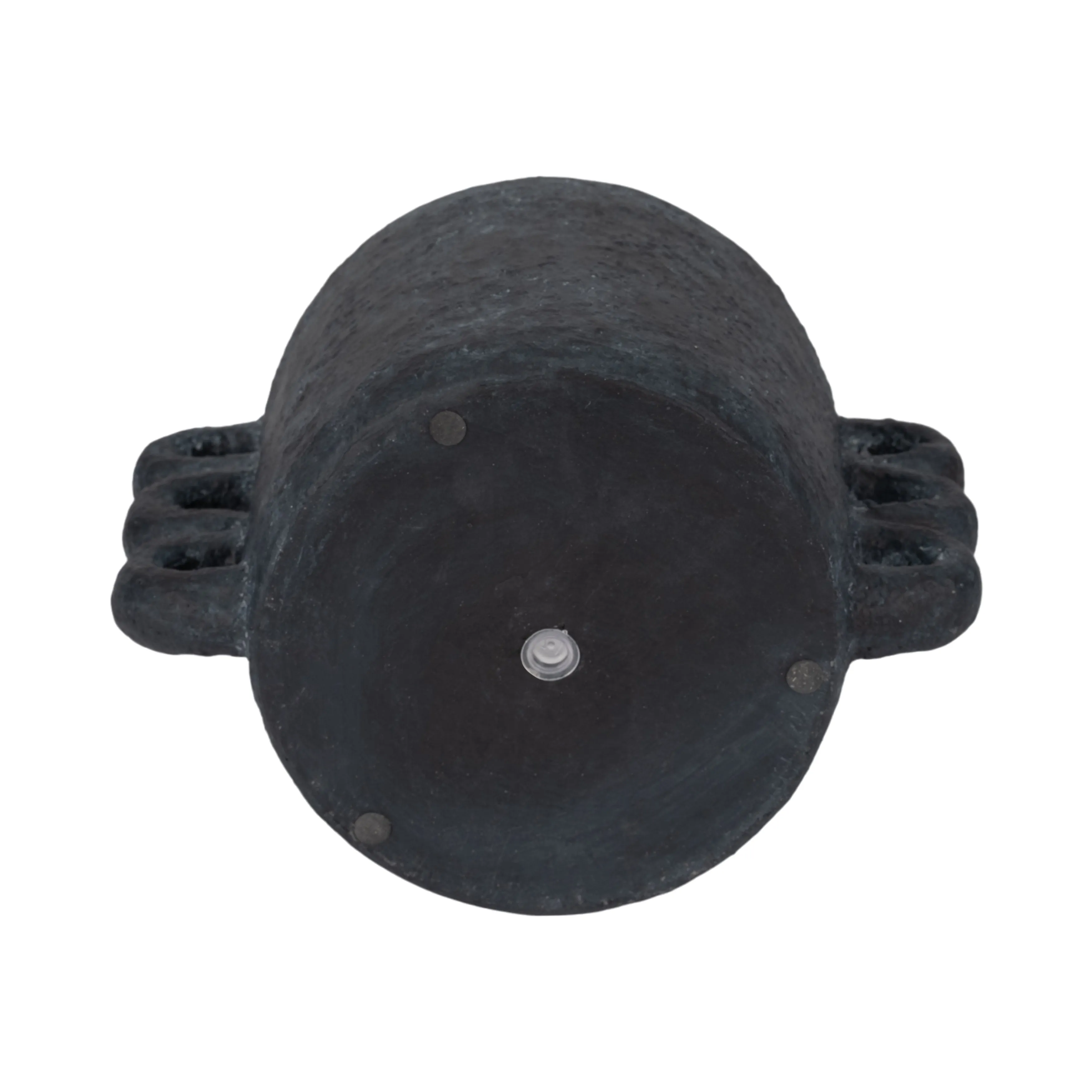 10" Arch Handle Planter, Black