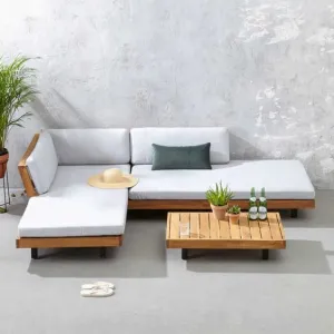 2-Piece White Outdoor Seating Set RF-A191
