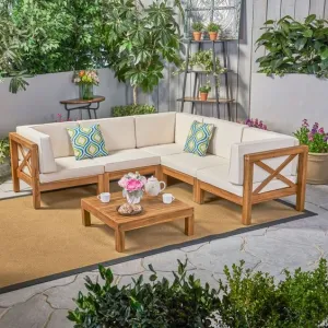2-Piece White Outdoor Seating Set RF-A195