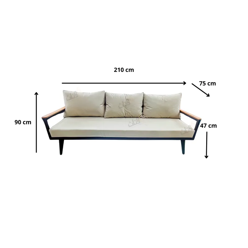 5-piece outdoor seating set