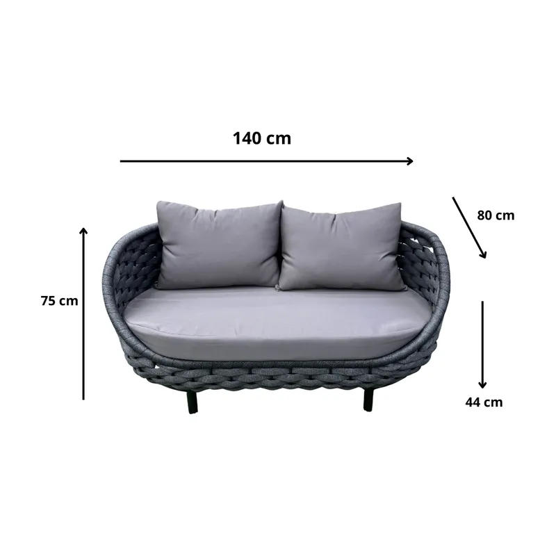 5-piece outdoor seating set