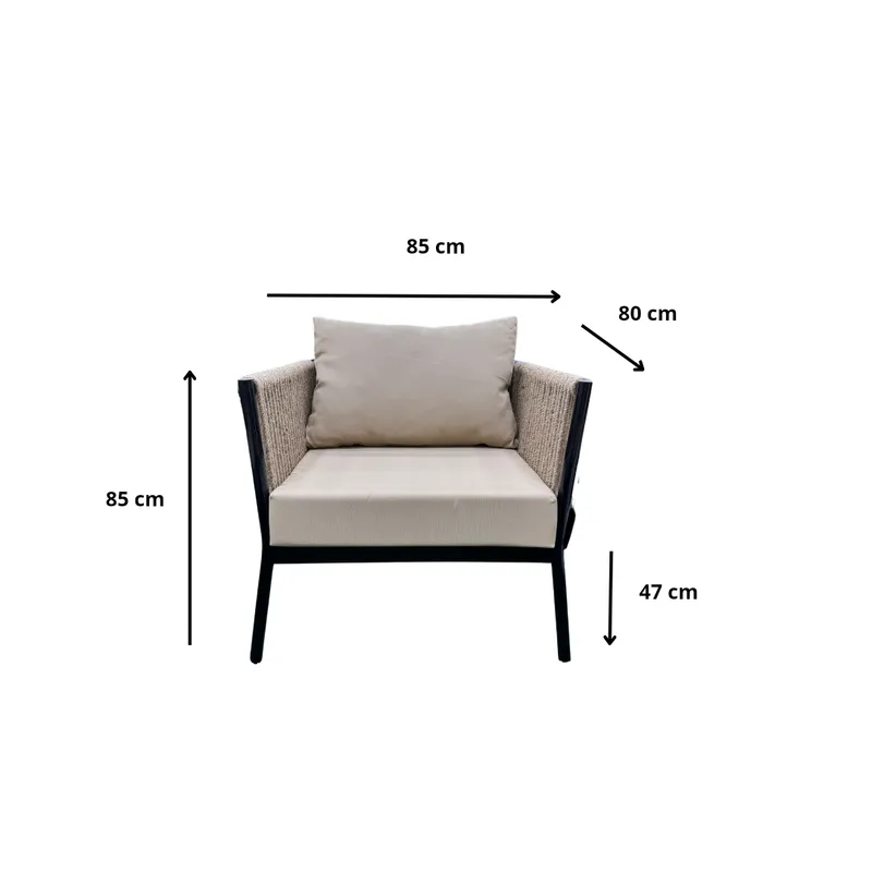 5-piece outdoor seating set