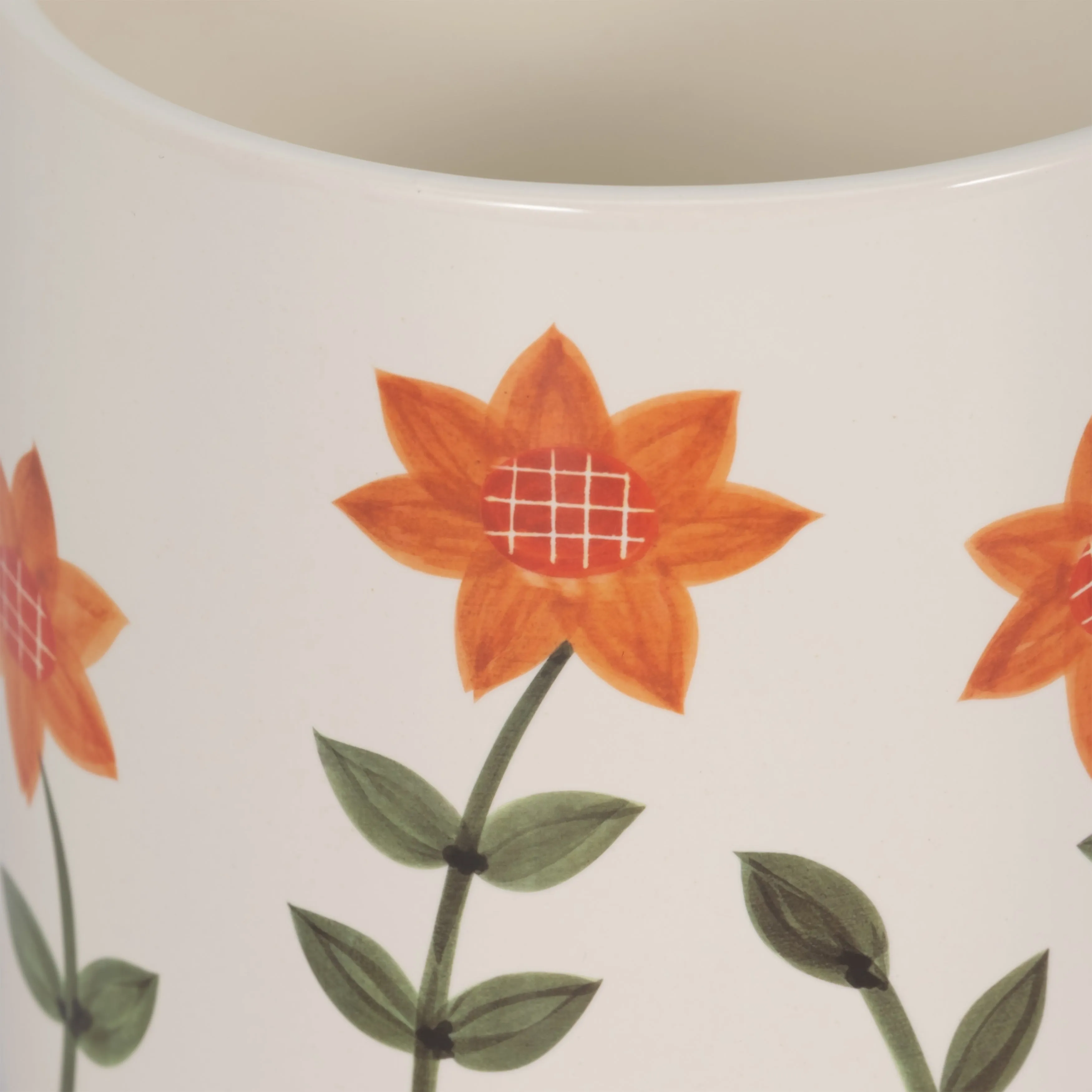 6" Footed Hand Painted Planter, Multi
