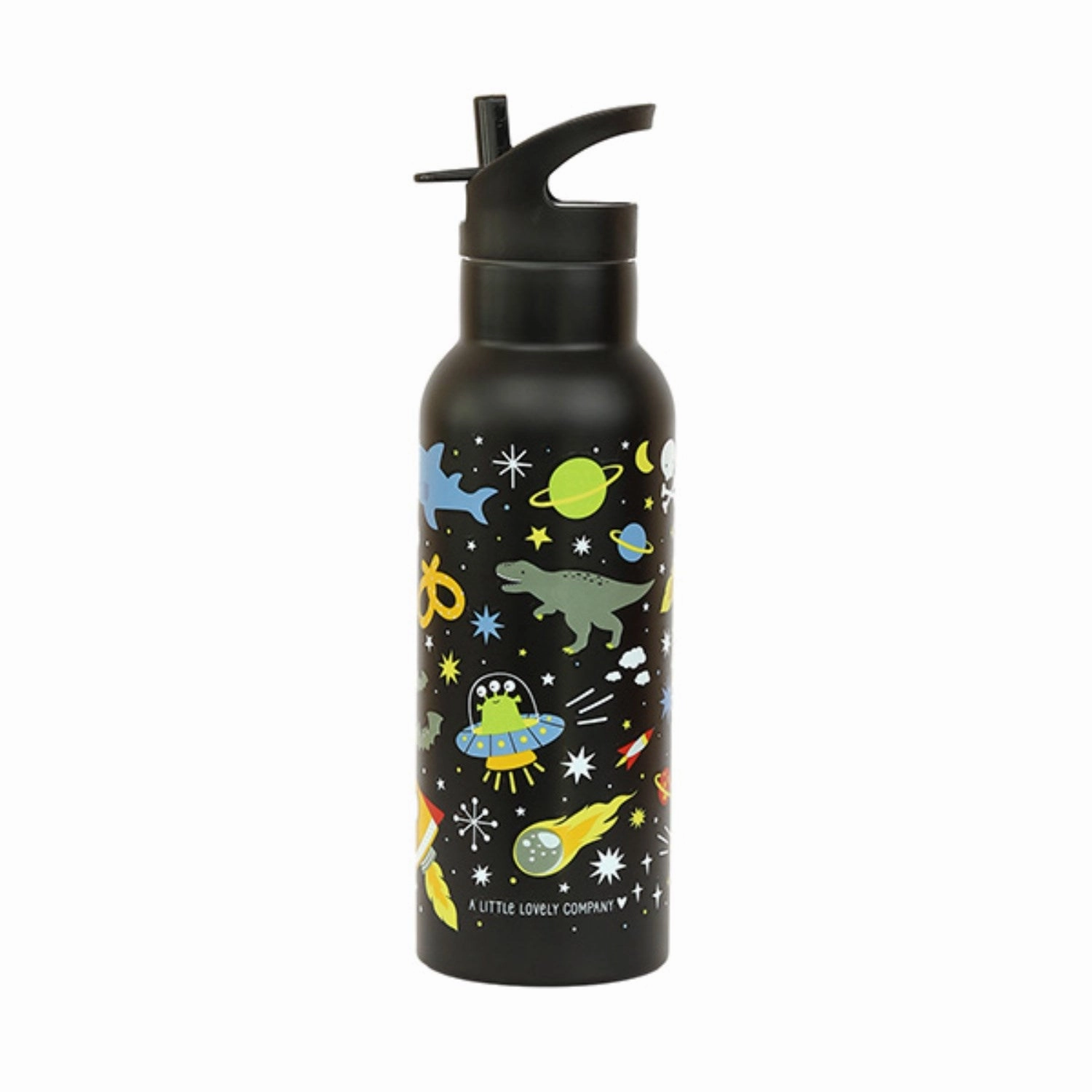 A Little Lovely Company Galaxy Xl Stainless Steel Drink Bottle Todays Special Picks