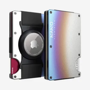 Airtag Cash Strap Wallet (Flame Burnt) Today Only Hot Sale Dont Miss This Steal