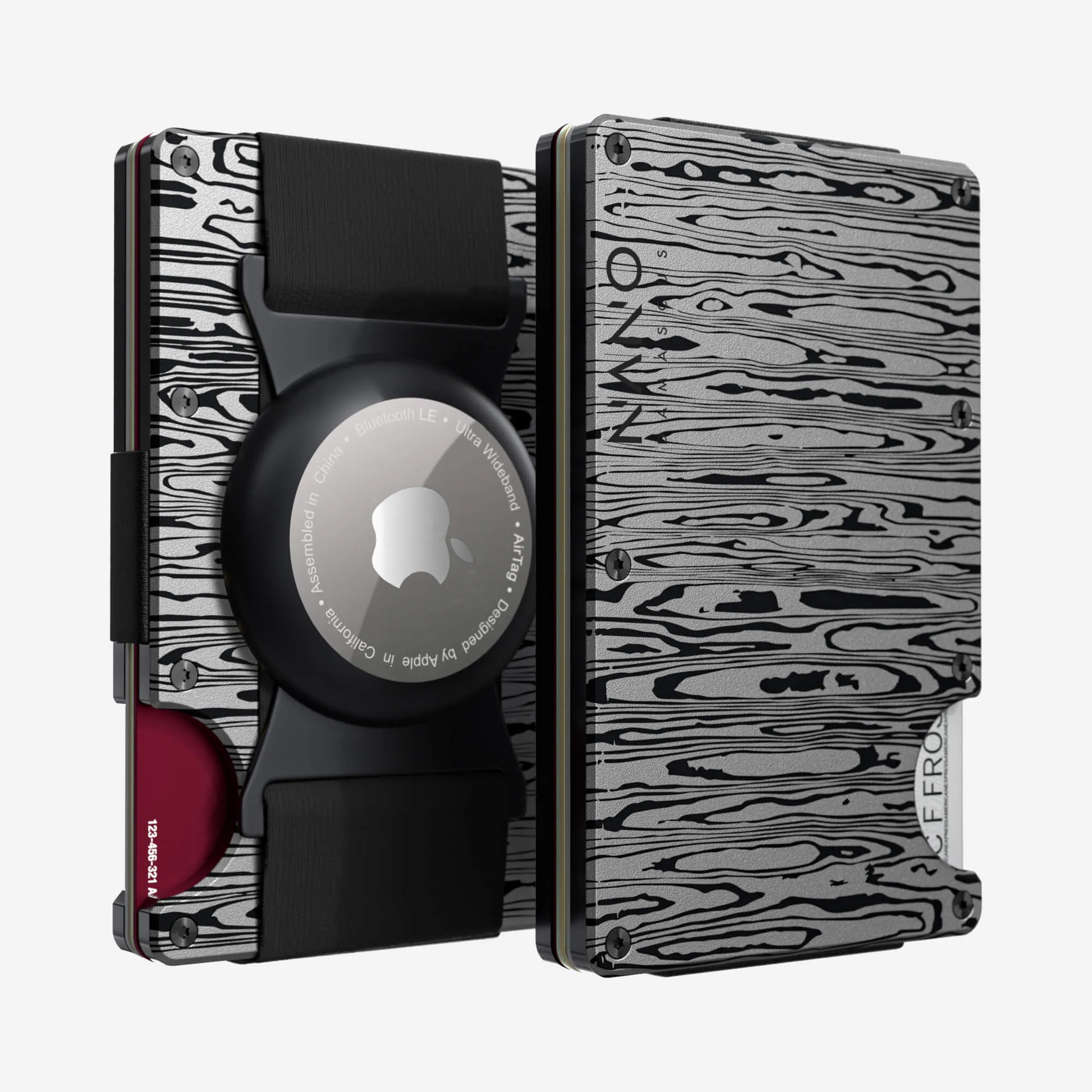 Airtag Cash Strap Wallet (Platinum Silver) Exclusive Online Offer Grab Your Deal Today