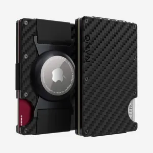 Airtag Cash Strap Wallet (Stealth Black) Today Only Discount