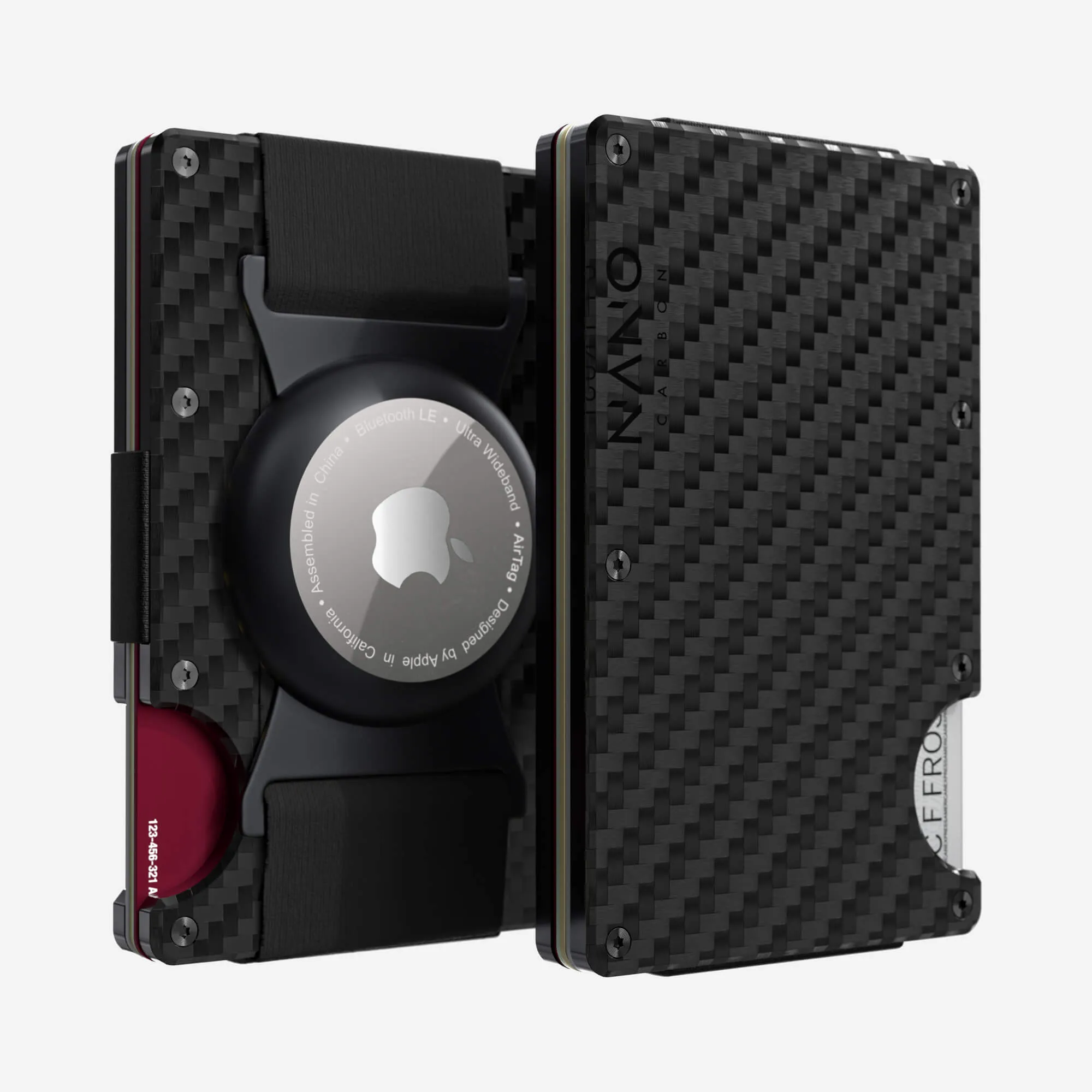 Airtag Cash Strap Wallet (Stealth Black) Today Only Discount