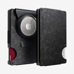 Clearance Event Airtag Money Clip Wallet (Nero)