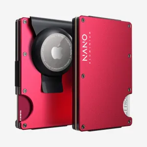 Airtag Money Clip Wallet (Volcano Red) Dont Wait Save Shop the Best Deals