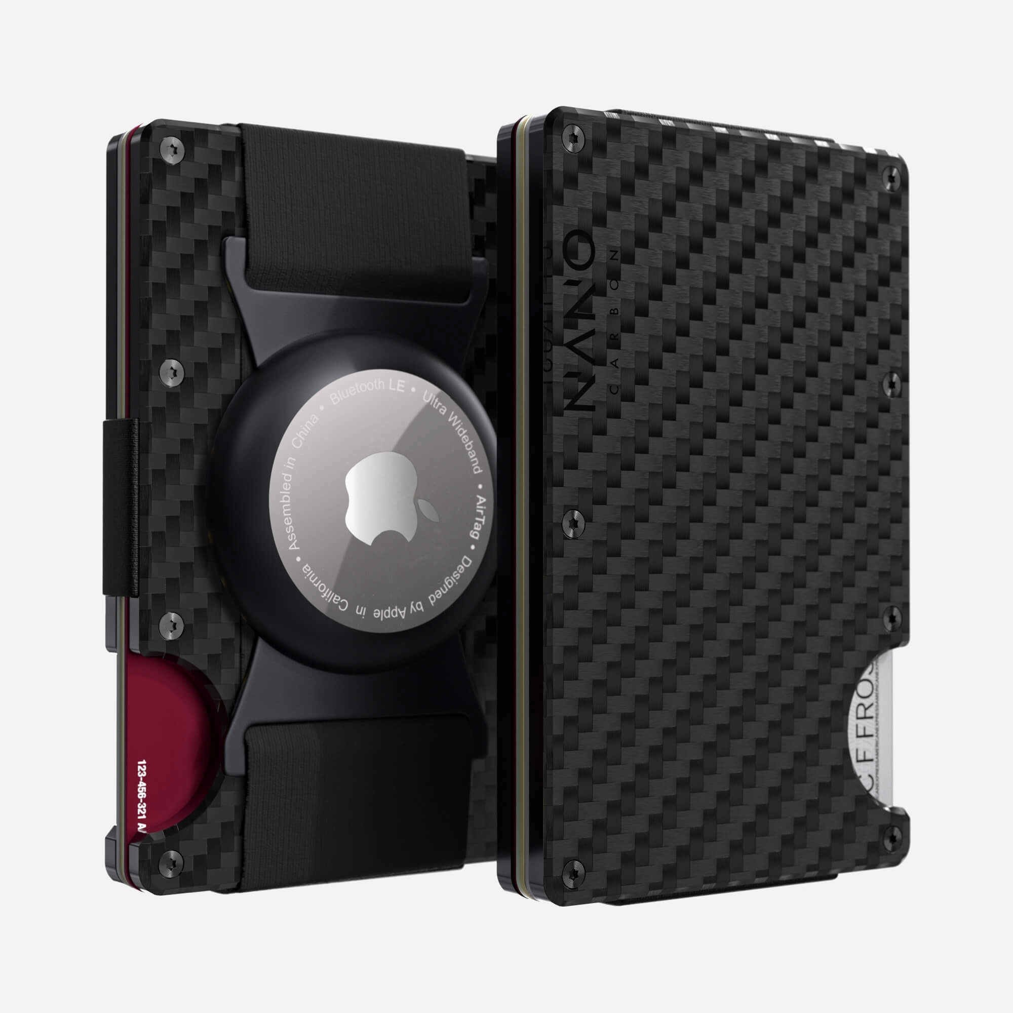 Airtag Cash Strap Wallet (Stealth Black) Today Only Discount