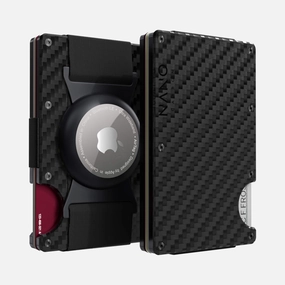 Airtag Cash Strap Wallet (Stealth Black) Today Only Discount