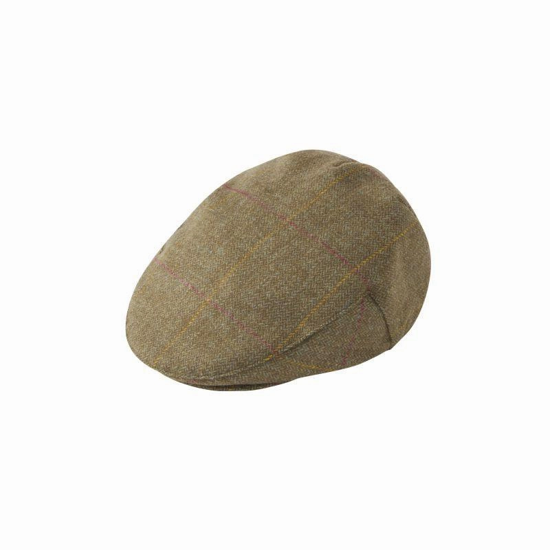 Clearance Event Today Alan Paine Combrook Mens Tweed Waterproof Flat Cap - Hawthorn