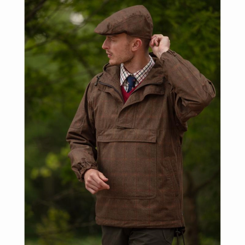 Alan Paine Didsmere Mens Waterproof Flat Cap - Oak Price Drop Today Best Deal Alert