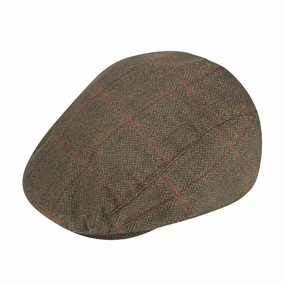 Alan Paine Didsmere Mens Waterproof Flat Cap - Oak Hot Picks Today Big Savings Event