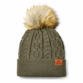 Flash Sale Alert Now Hot Sale Frenzy Ariat Norfolk Ladies Beanie - Earth Heather