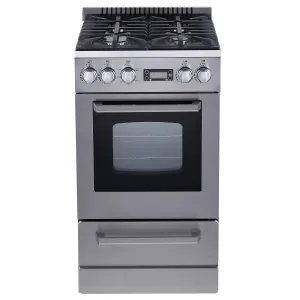 Avanti - DGR20P3S, Avanti ELITE Series 20" Gas Range Oven, in Stainless Steel