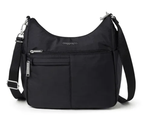 Shop Save Today Baggallini Securtex Anti-Theft Free Time Hobo Crossbody