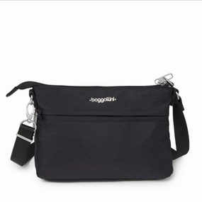 Baggallini Securtex Memento Anti-Theft Crossbody Bag Shop Smart Save Exclusive Holiday Deal