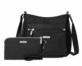 Flash Deal Alert Limited Stock Deals Baggallini Uptown Bagg With Rfid Phone Wristlet