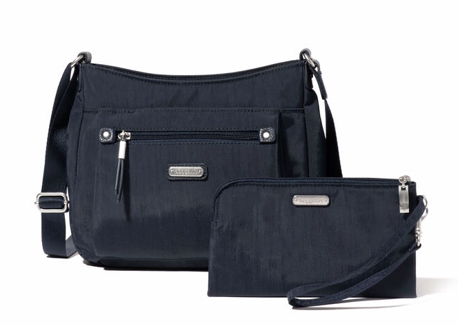Mega Sale Now Hot Offer Frenzy Baggallini Uptown Bagg With Rfid Phone Wristlet