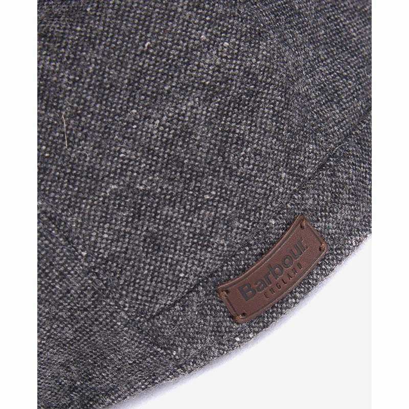 Barbour Barlow Mens Flat Cap - Grey Herringbone Special Savings Today Steal the Deal Now