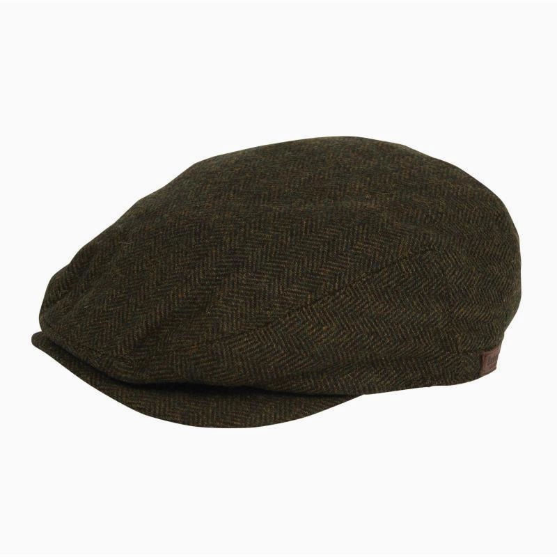 Barbour Barlow Mens Flat Cap - Olive Trending Today Steal