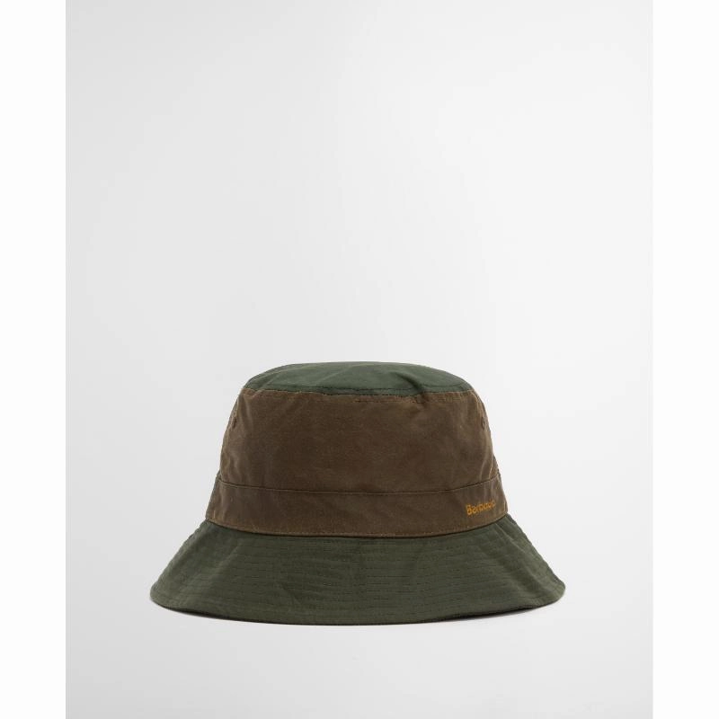 Barbour Brackley Wax Ladies Bucket Hat - Fern/Beech Shop the Savings Surprise Offer Now