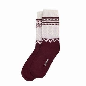 Best Deal Online Barbour Camille Sock Cabernet
