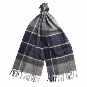 Barbour Carrbridge Tartan Scarf Classic Black Slate Tartan Shop the Best Deals