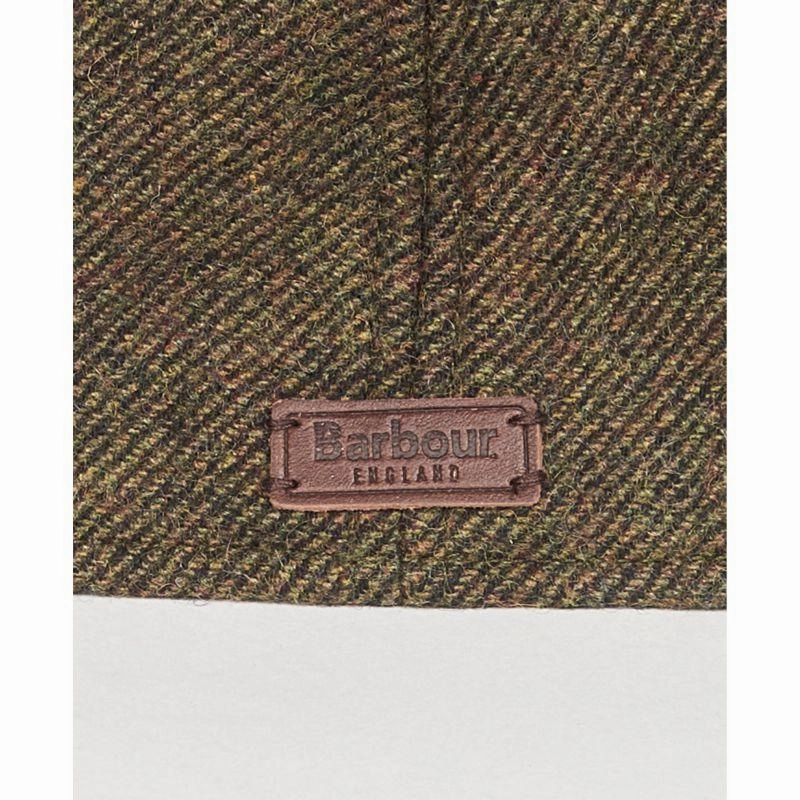 Shop Now Save Barbour Claymore Mens Bakerboy Hat - Olive Twill