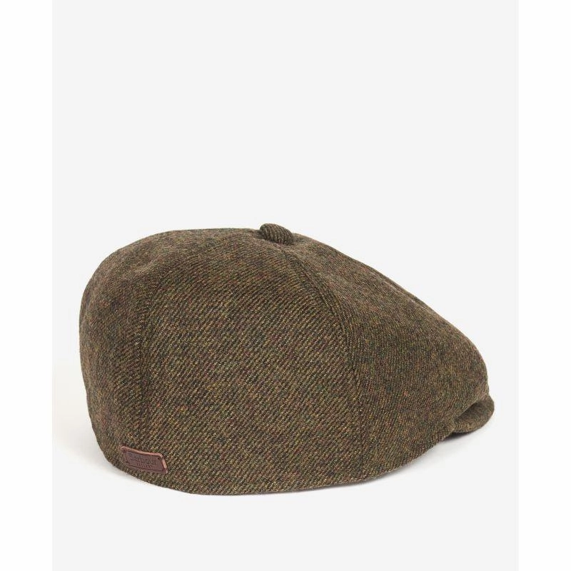 Dont Miss This Steal Barbour Claymore Mens Bakerboy Hat - Olive Twill