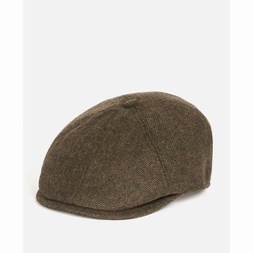 Dont Miss This Steal Hot Deal Alert Barbour Claymore Mens Bakerboy Hat - Olive Twill