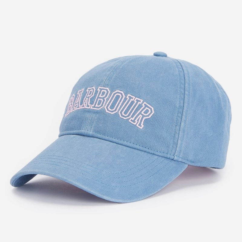 Todays Mega Savings Clearance Sale Now Barbour Emily Ladies Sports Cap - Chambray/Shell Pink
