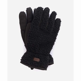 Flash Deal Today Dont Wait Save Barbour Eskdale Fleece Mens Gloves - Black
