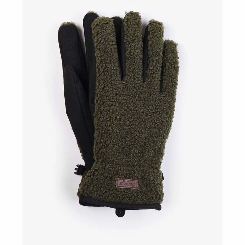 Barbour Eskdale Fleece Mens Gloves - Olive MustHave Deals