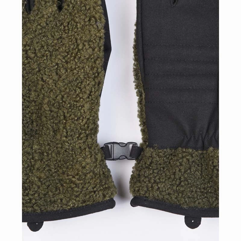 Barbour Eskdale Fleece Mens Gloves - Olive Best Seller Discount