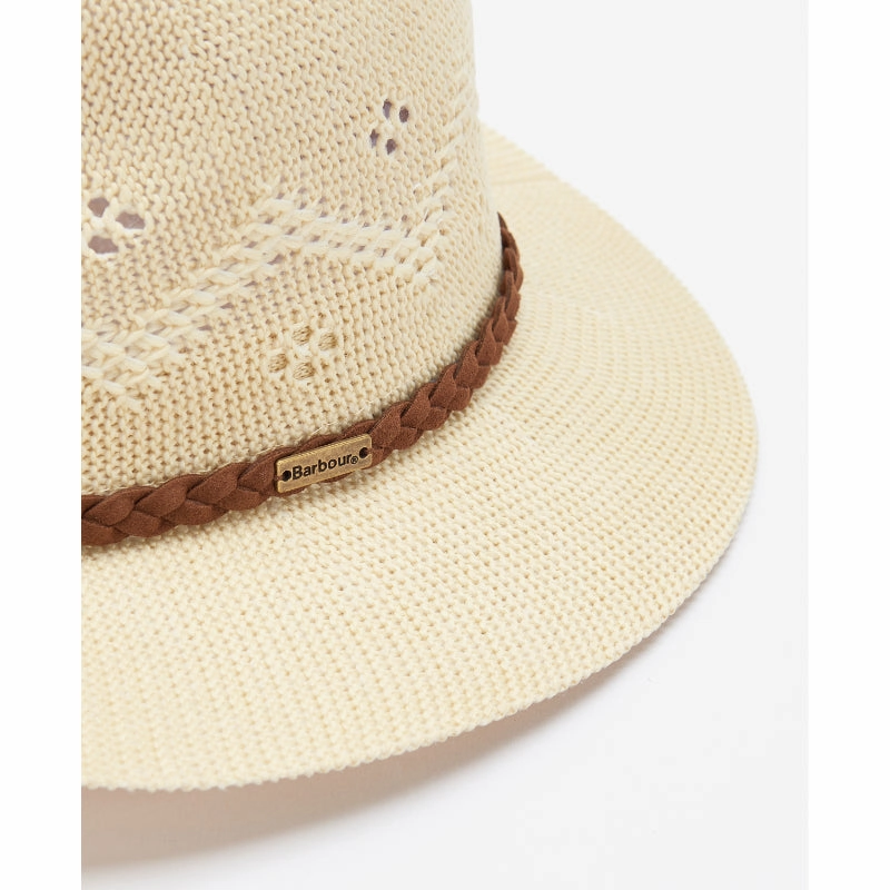 Best Deal Online Barbour Flowerdale Ladies Trilby - Cream