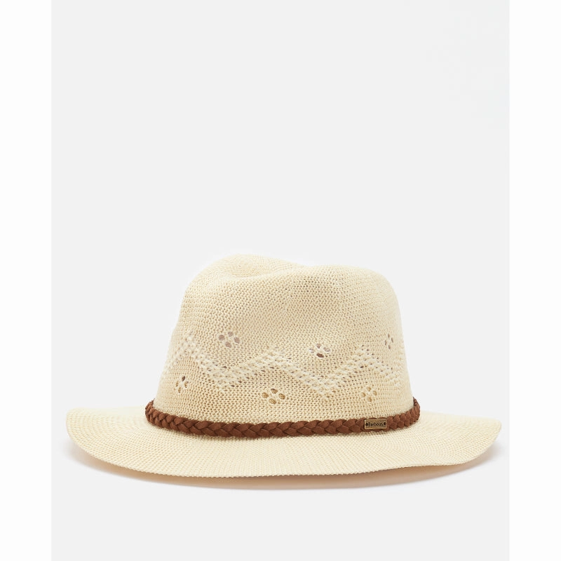 Barbour Flowerdale Ladies Trilby - Cream Instant Deal Today