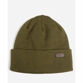 Barbour Healey Mens Beanie - Olive Online Exclusive Deal Clearance Blowout