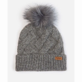 Barbour Montrose Ladies Beanie - Charcoal Dont Miss Big Savings Sweet Deal Today