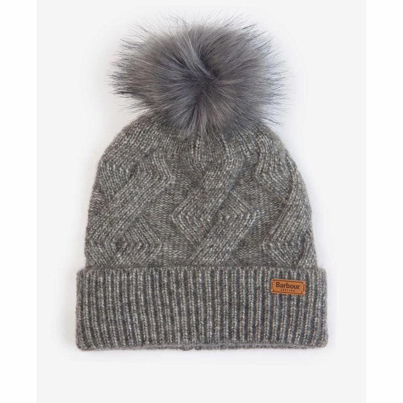 Barbour Montrose Ladies Beanie - Charcoal Dont Miss Big Savings Sweet Deal Today