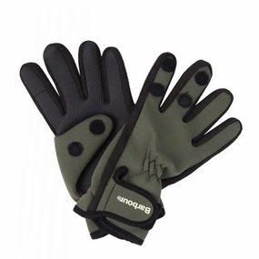 Barbour Neoprene Gloves Green Weekend Sale Special Trending Now Offer
