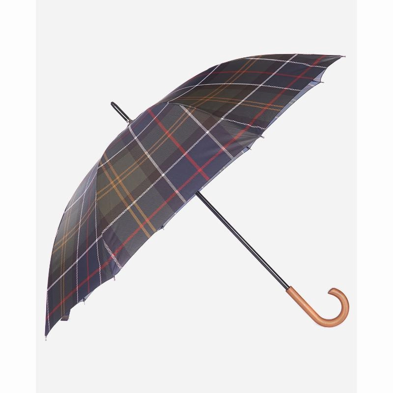 Barbour Tartan Full Length Umbrella - Classic Clearance Event Alert