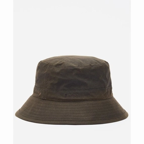 Barbour Wax Bucket Hat - Olive Grab Your Deal Today Limited Stock Offer